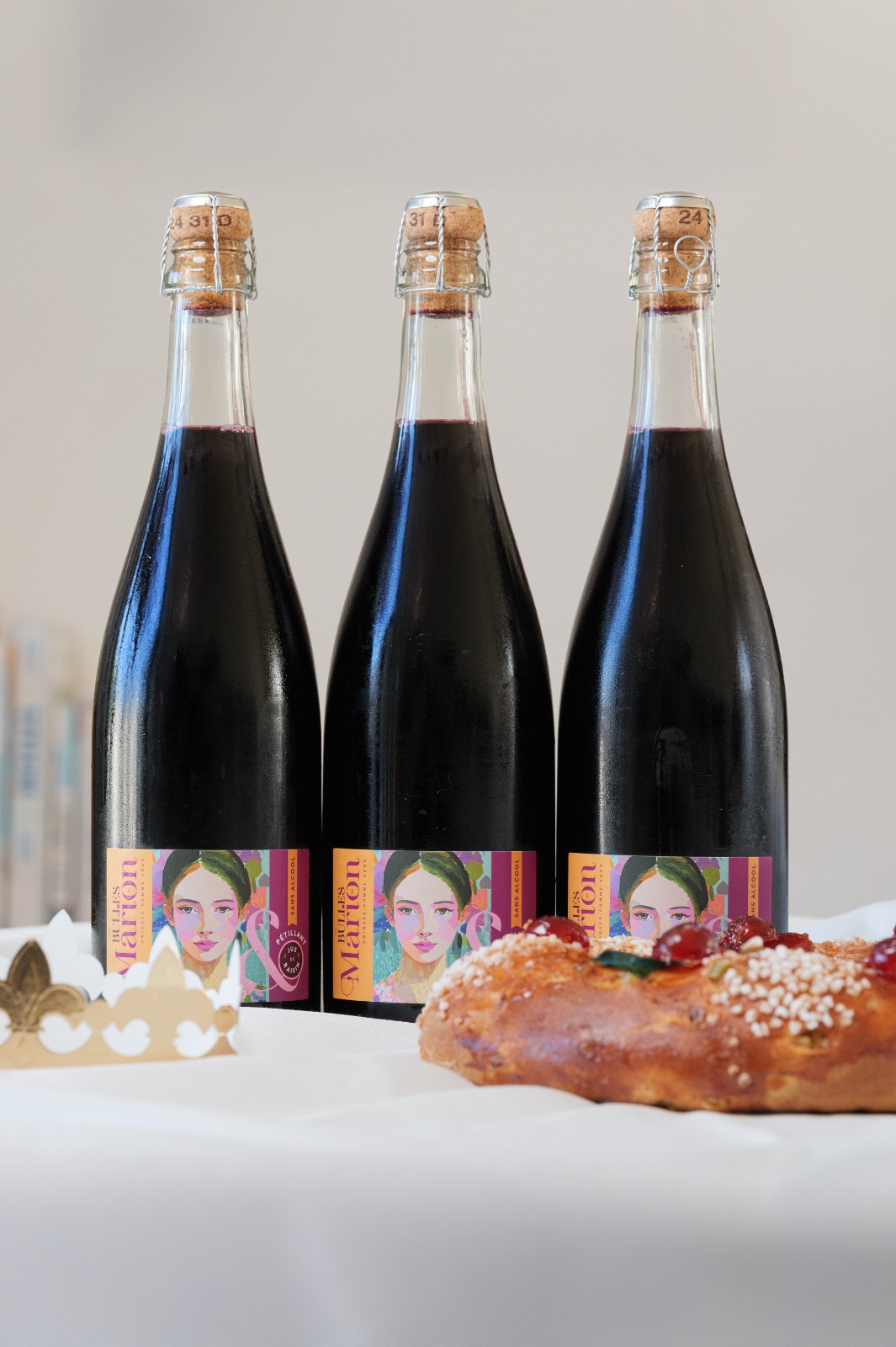 FLOT ROUGE ET GALETTE DES ROIS